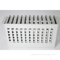 144 cores outdoor & indoor SC, FC, LC suitable FTTH cable fiber optic terminal box